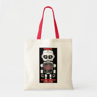 Warning: May Talk About AI Budget Tote Bag