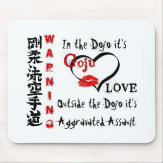 Warning Mouse Pad