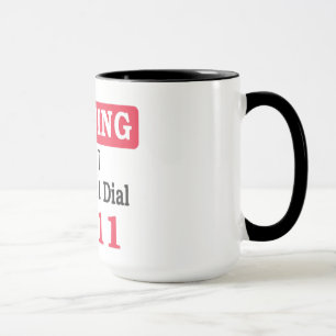 Warning mug