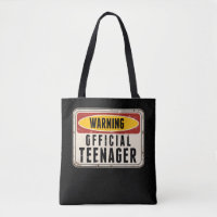 Warning Official Teenager Boys Girls 13th Birthday