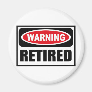 Warning RETIRED Magnet