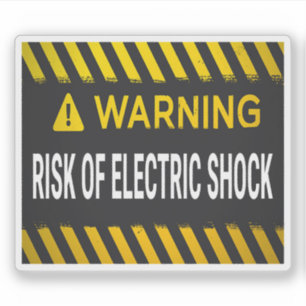 Warning Risk Of Electric Shock