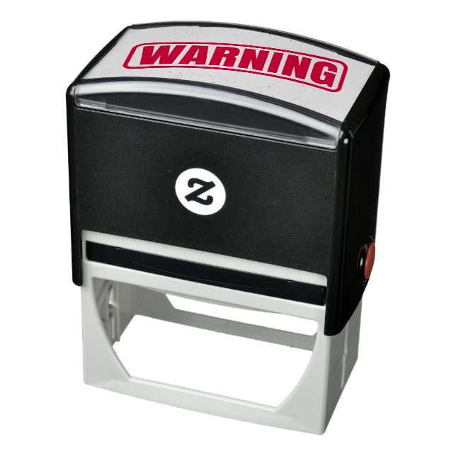 Warning - Self-inking Office & Business Stamp (Product)