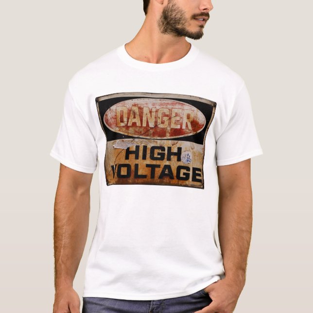 Warning Sign 003 T-Shirt (Front)