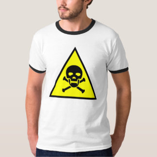 Warning!! Skull and Crossbones T-Shirt