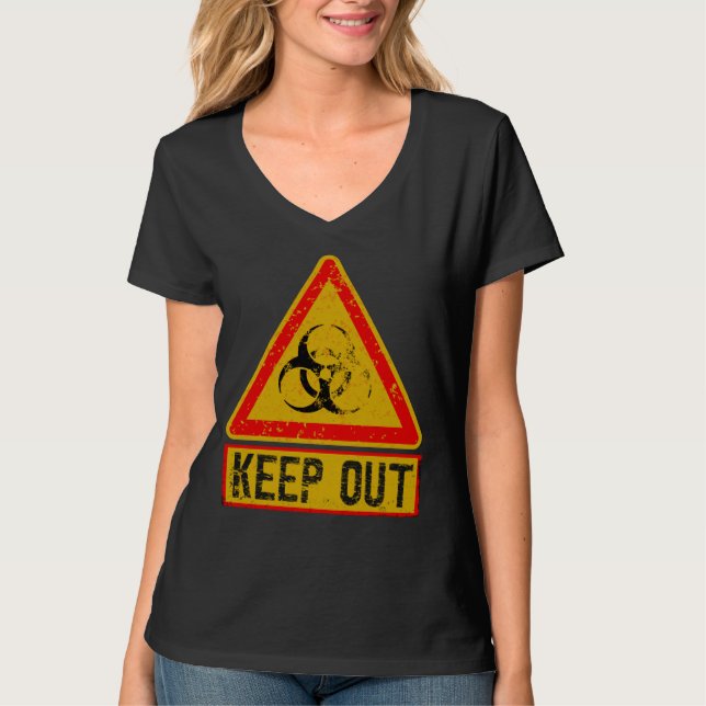 Warning  T-Shirt (Front)