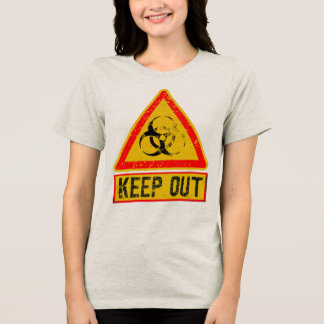 Warning Tri-Blend shirt