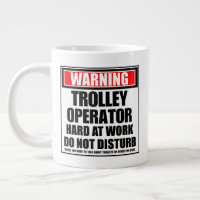 Warning Trolley Operator Hard At Work