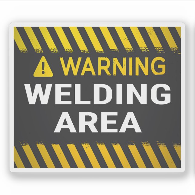 Warning Welding Area (Front)