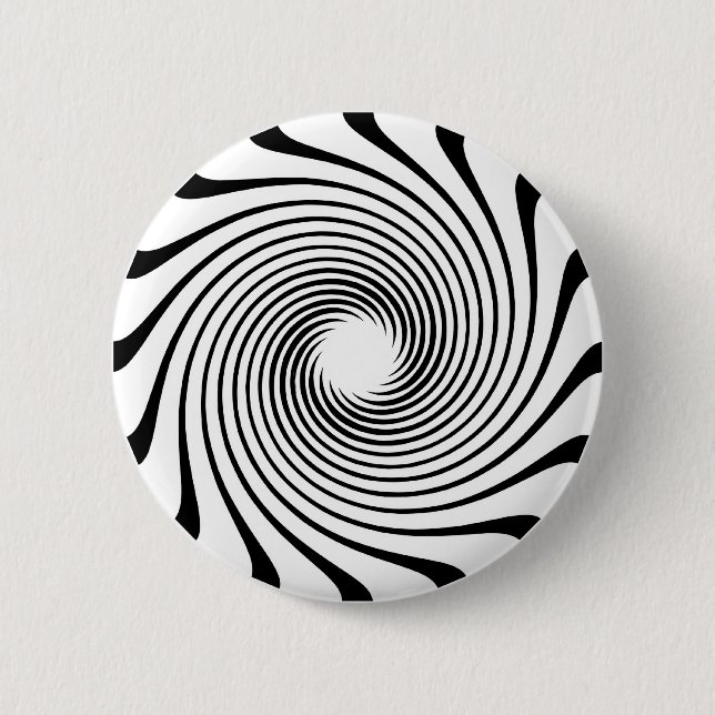 Warp Drive Design 6 Cm Round Badge (Front)
