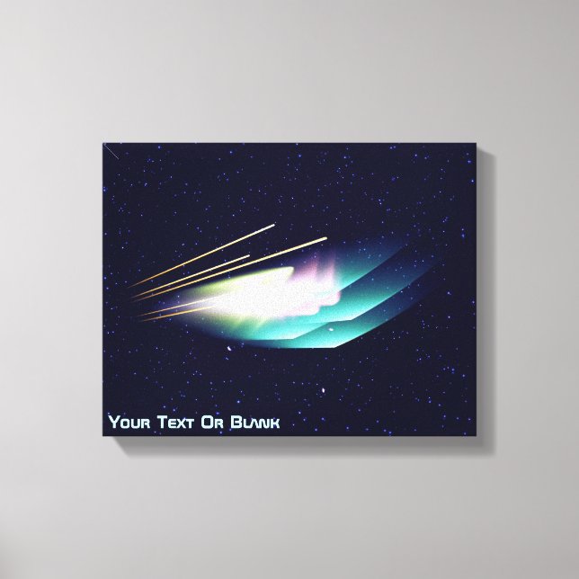 Warp Six Canvas Print (Front)