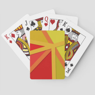 Warped Origami Playing Cards