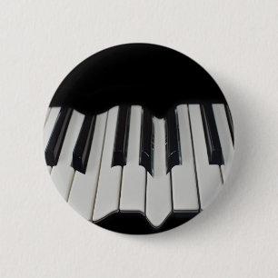 Warped Piano Keys Badge