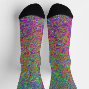 Warped Rainbow Socks