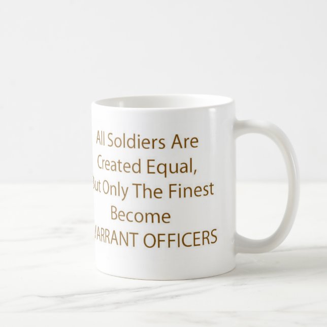 Warrant Officer Mug (Right)