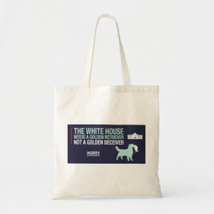 Warren 2020 - Bailey - Golden Retreiver Tote Bag