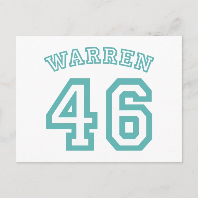 WARREN 46 POSTCARD (Front)