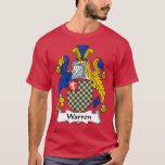 Warren Coat of Arms Family Crest  T-Shirt<br><div class="desc">Warren Coat of Arms Family Crest  .Check out our family t shirt selection for the very best in unique or custom,  handmade pieces from our shops.</div>