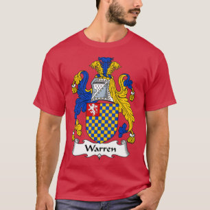 Warren Coat of Arms Family Crest  T-Shirt