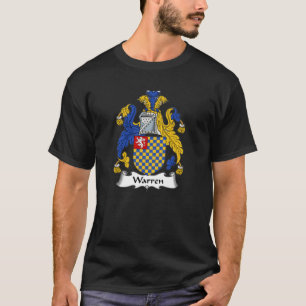 Warren Coat of Arms  Warren Family Crest T-Shirt