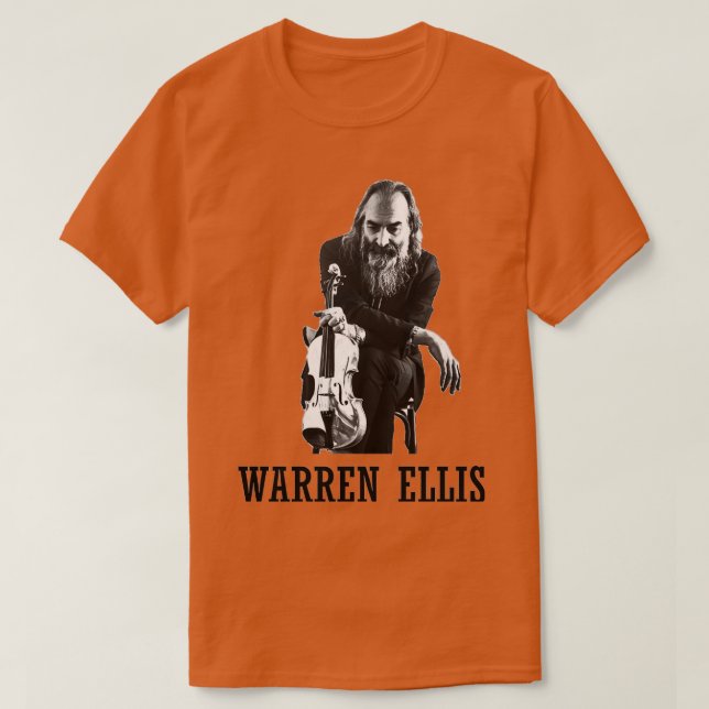 Warren Ellis  T-Shirt (Design Front)