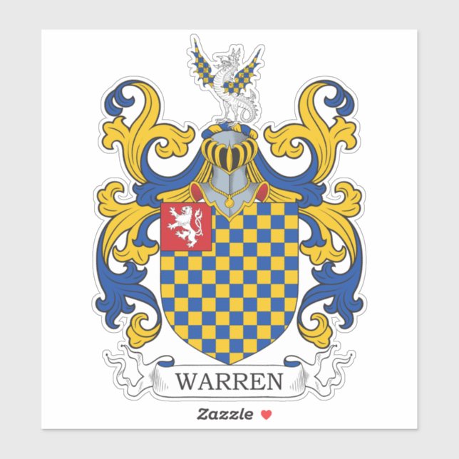 Warren Family Crest (Sheet)