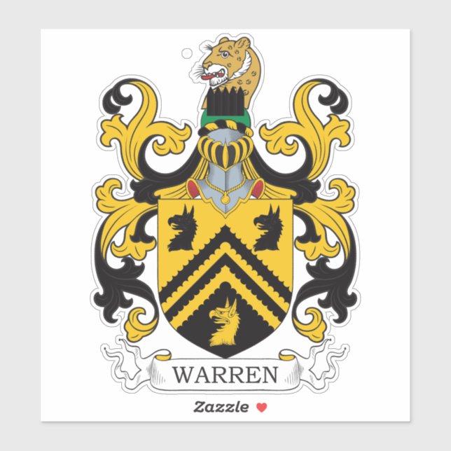 Warren Family Crest (Sheet)