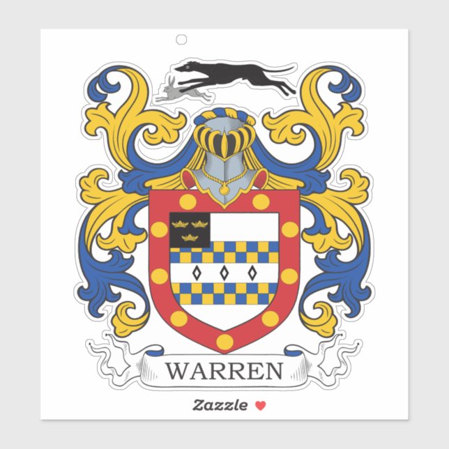 Warren Family Crest (Sheet)