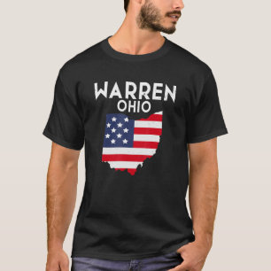 Warren Ohio USA State America Travel Ohioan T-Shirt