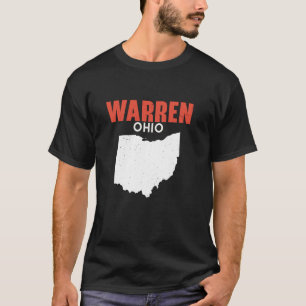 WARREN Ohio USA State America Travel Ohioan T-Shirt