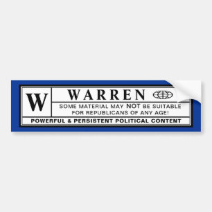 Warren Warning Label