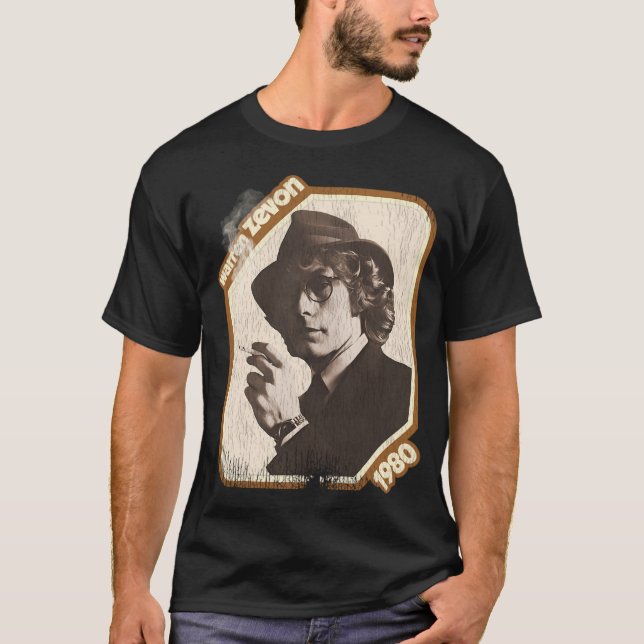 Warren Zevon 1980 T-Shirt (Front)