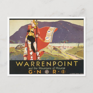 Warrenpoint and the Mountains of Mourne Postcard
