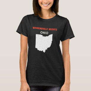 Warrensville Heights Ohio USA State America Travel T-Shirt