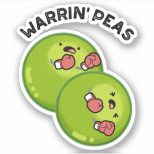 Warrin Peace Funny Pea Pun