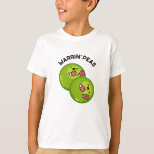 Warrin Peace Funny Pea Pun  T-Shirt