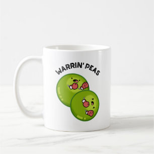 Warrin Peas Funny Pea Puns Coffee Mug