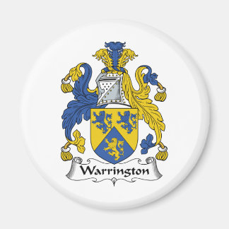 Warrington Family Crest Magnet