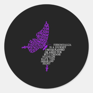 Warrior1  classic round sticker