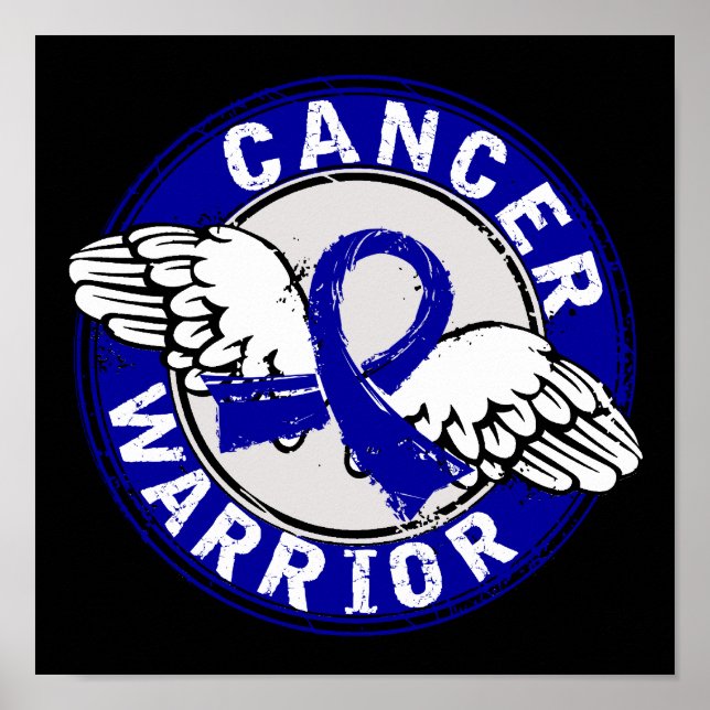 Warrior 14C Colon Cancer Poster (Front)