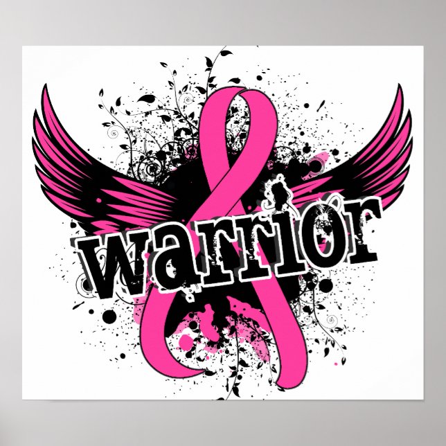 Warrior 16 Breast Cancer Poster (Front)