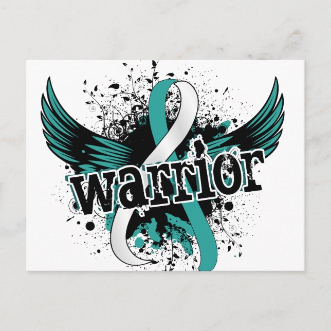 Warrior 16 Cervical Cancer Postcard (Front)