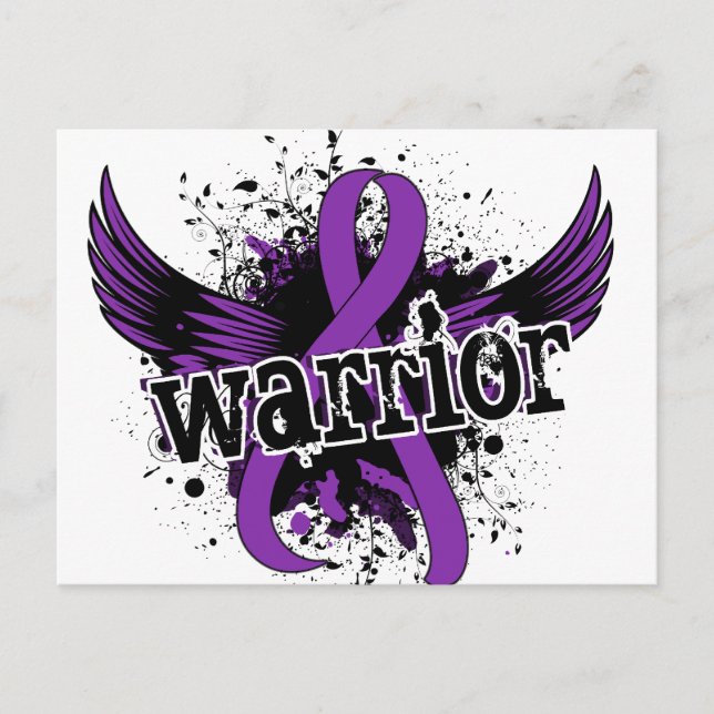 Warrior 16 Chiari Malformation Postcard (Front)