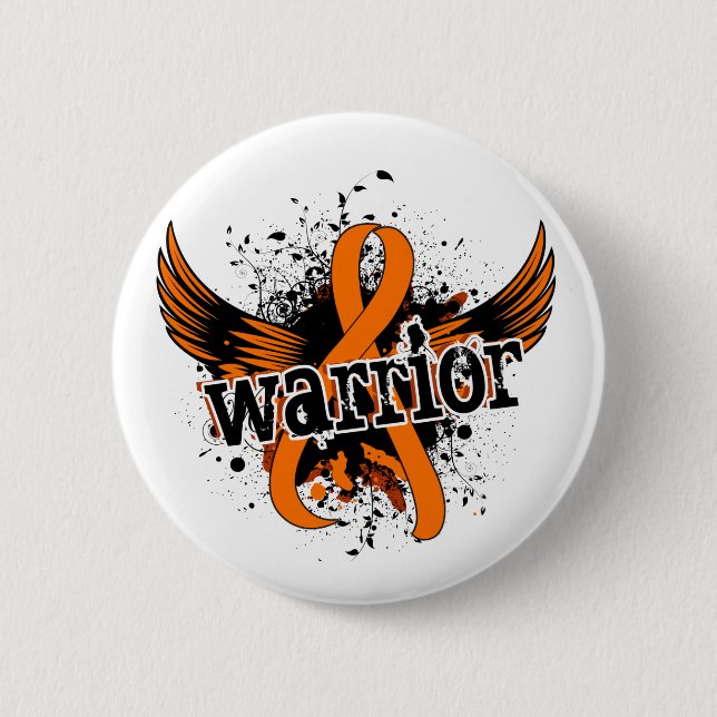 Warrior 16 Multiple Sclerosis 6 Cm Round Badge (Front)