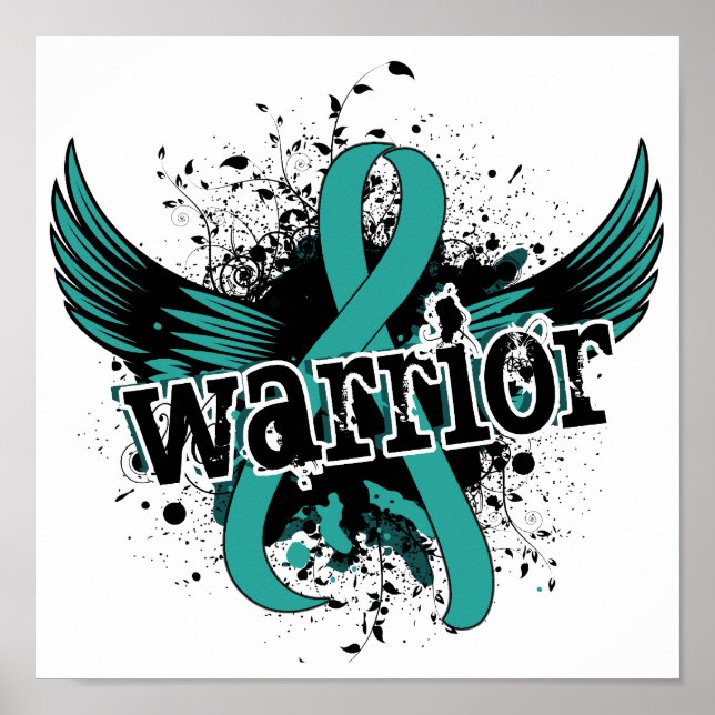 Warrior 16 Ovarian Cancer Poster (Front)