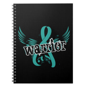 Warrior 16 Ovarian Cancer Spiral Notebook