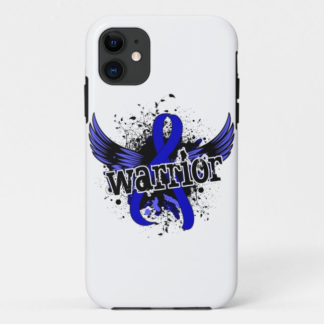 Warrior 16 Rectal Cancer Case-Mate iPhone Case (Back)