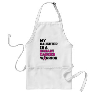 Warrior/Block/Daughter...Breast Cancer Standard Apron