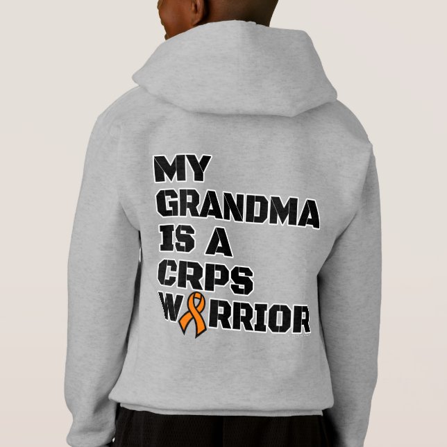 Warrior/Block/Grandma...CRPS Hoodie (Back)