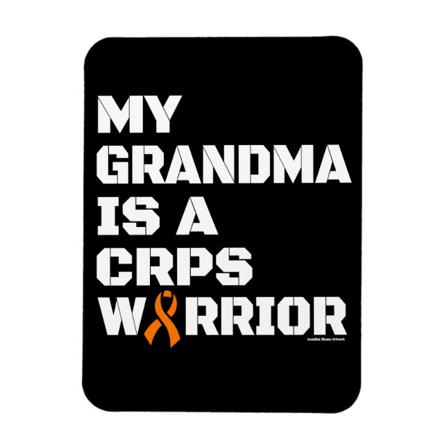 Warrior/Block/Grandma...CRPS Magnet (Vertical)